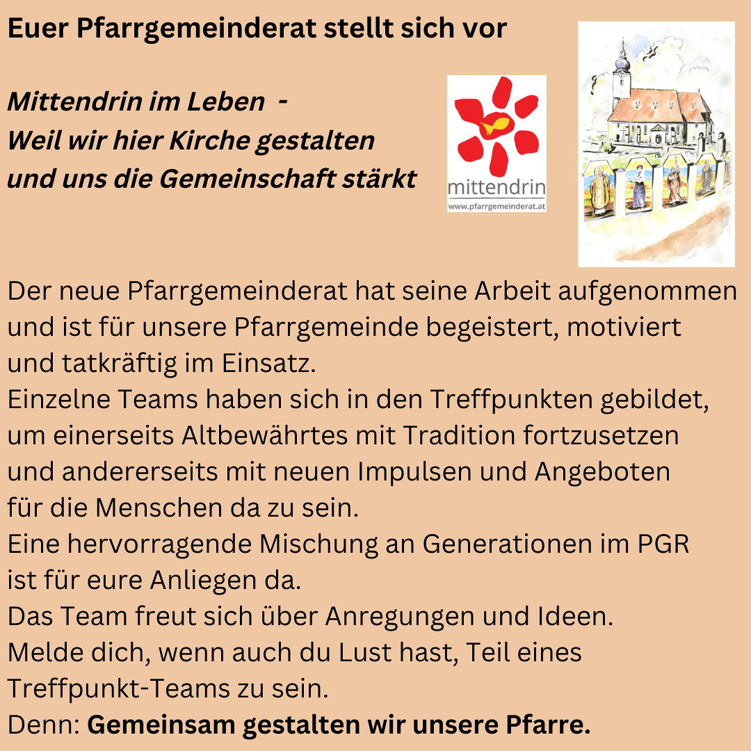 Vorstellung des PGR